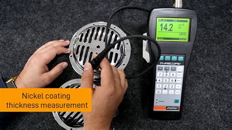 nickel coating thickness measurement|nickel size chart.